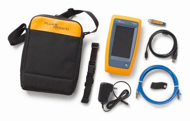 Fluke Networks LinkIQ Cable + WiFi + Network Tester