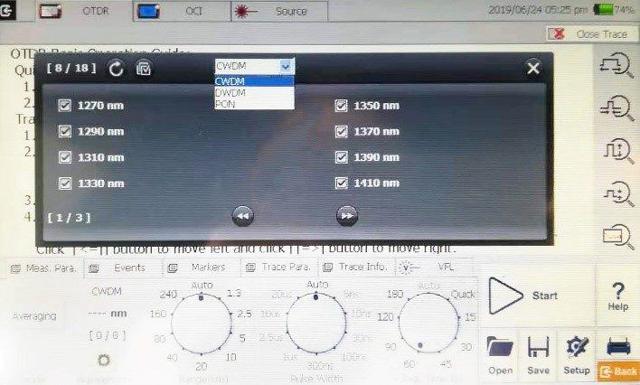 ShinewayTech CWDM / DWDM / PON 3 in 1 OTDR