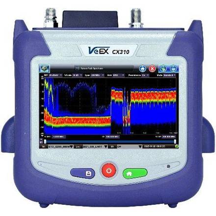 VeEX CX310 DOCSIS 3.1 Test Set