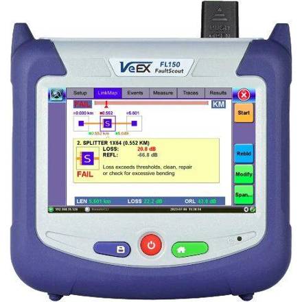 VeEX FL150 FaultScout Fiber Multimeter