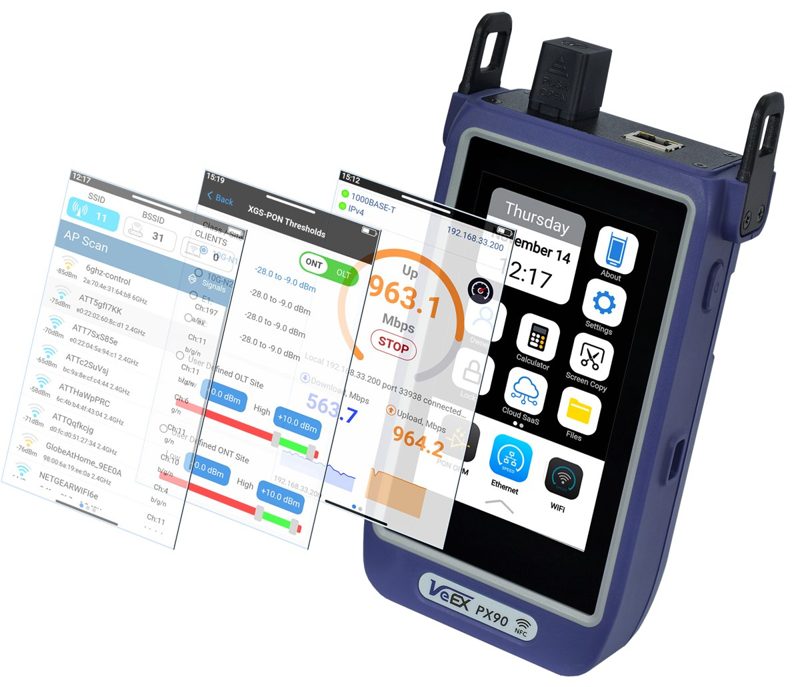 VeEX PX90 PON Service Installation Meter